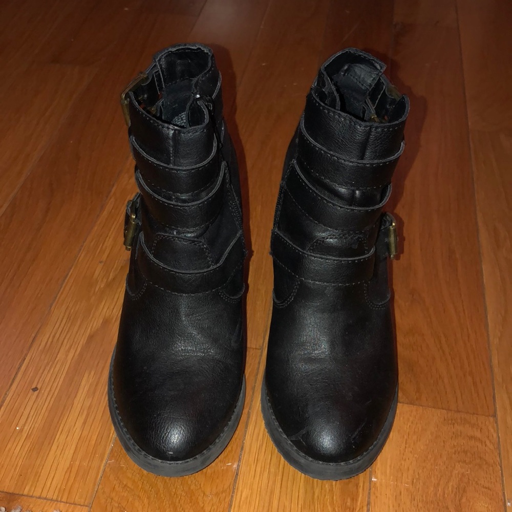 Black booties